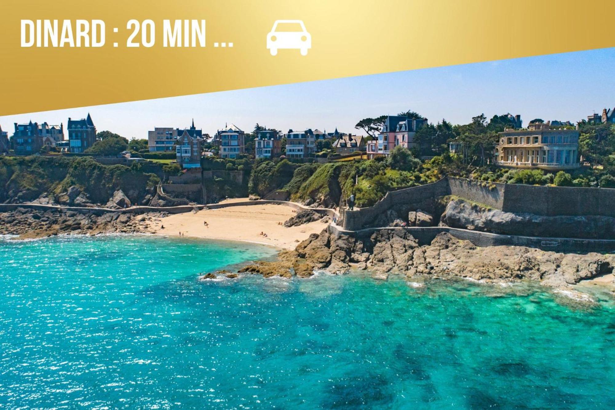 Allen - 2Min De La Plage Du Sillon Et Intra Saint-Malo Kültér fotó