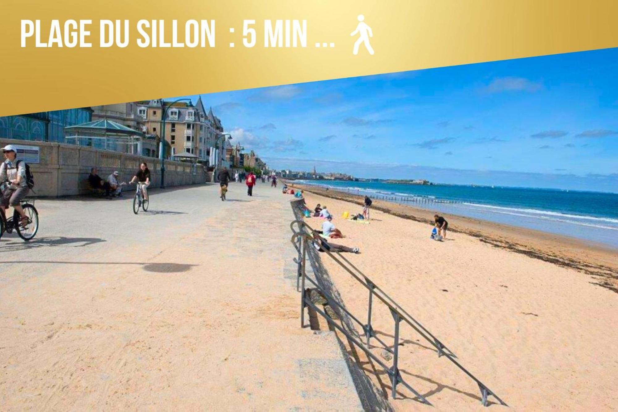 Allen - 2Min De La Plage Du Sillon Et Intra Saint-Malo Kültér fotó